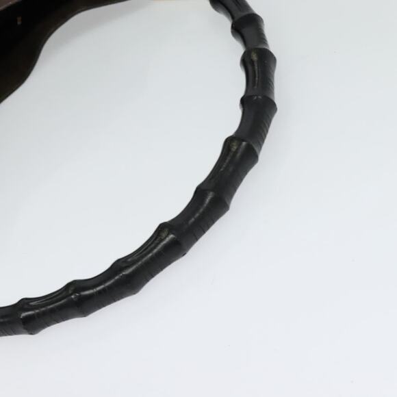 GUCCI Bamboo Shoulder Bag Leather Brown Gold 001 1553 001 1553 - Picture 7 of 16